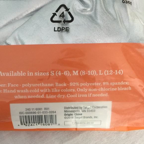 Hyde & Eek Silver Adult Leotard NWT - Picture 6 of 7